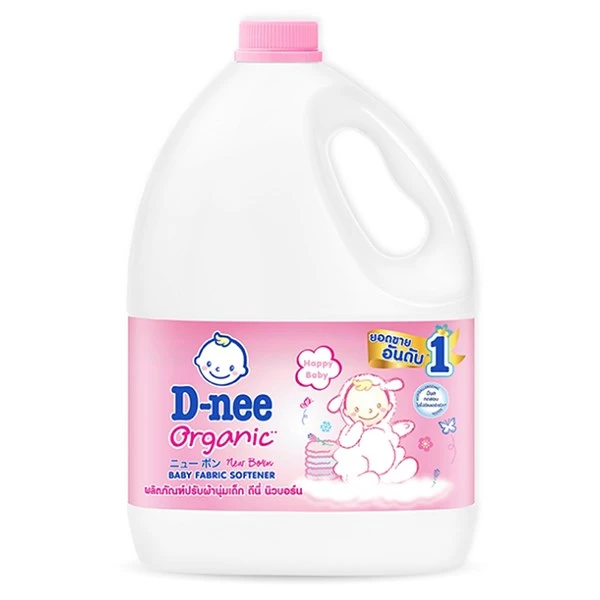 Can nước xả D-nee Hồng hương hoa cỏ - Giao bao bì ngẫu nhiên