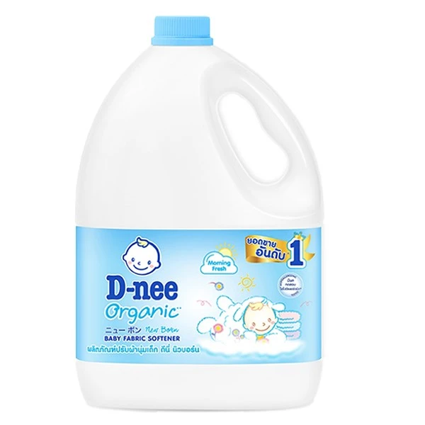 Can nước xả D-nee Xanh hương phấn - Giao bao bì ngẫu nhiên