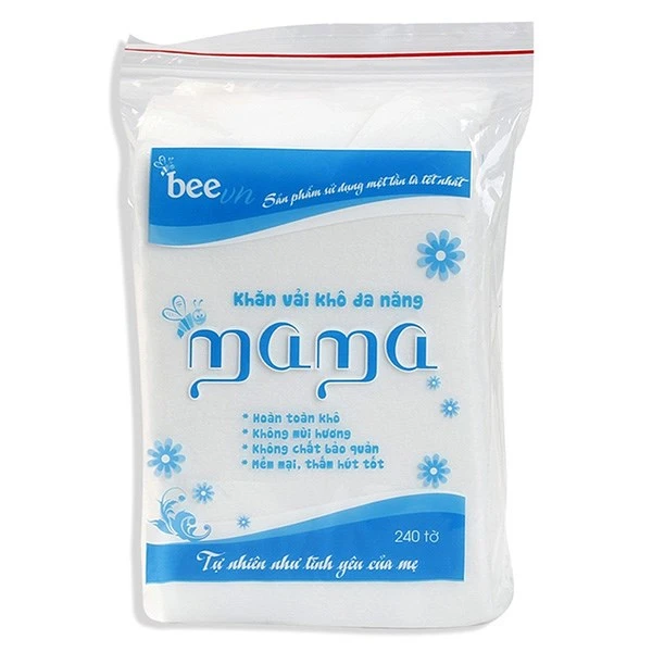 Khăn vải khô đa năng Mama không mùi