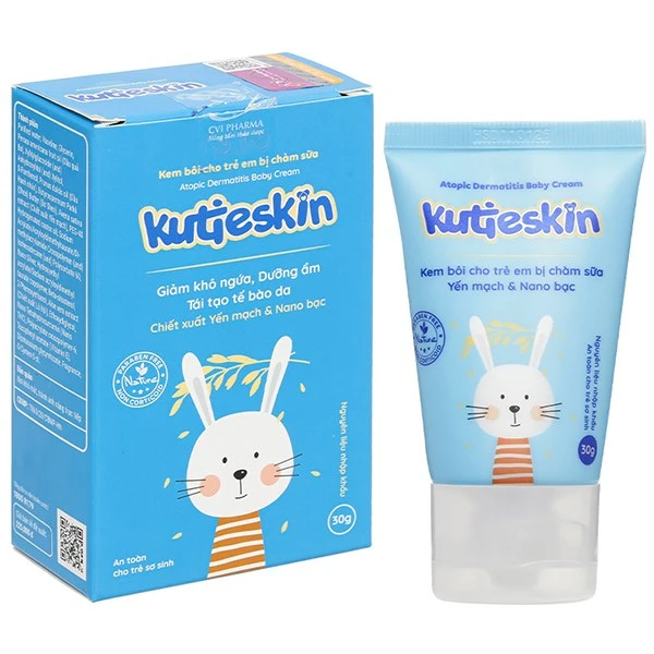 Kem trị chàm sữa cho bé Kutieskin