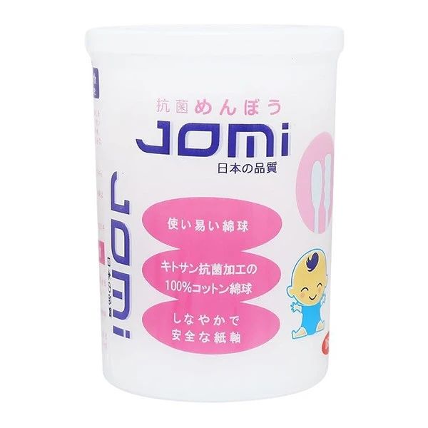 Tăm bông cho bé thân giấy kháng khuẩn Jomi