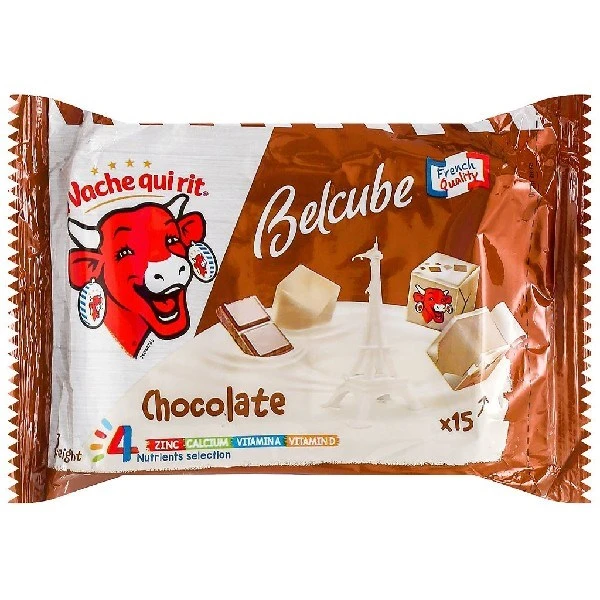 Phô mai Con Bò Cười Belcube vị socola gói 78g (15 viên)