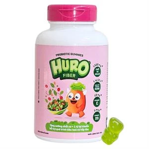 Kẹo dẻo Huro Probiotic Fiber bổ sung chất xơ, hỗ trợ tiêu hóa