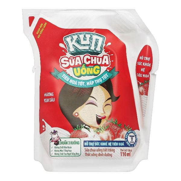 Sữa chua uống tiệt trùng LiF Kun