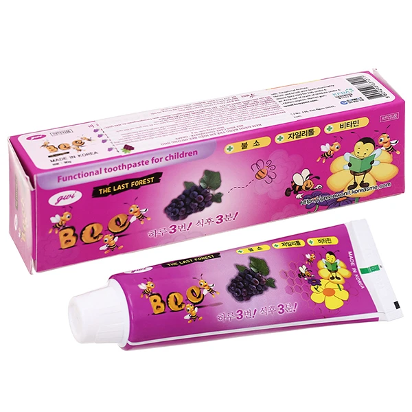 Kem đánh răng cho bé Bee