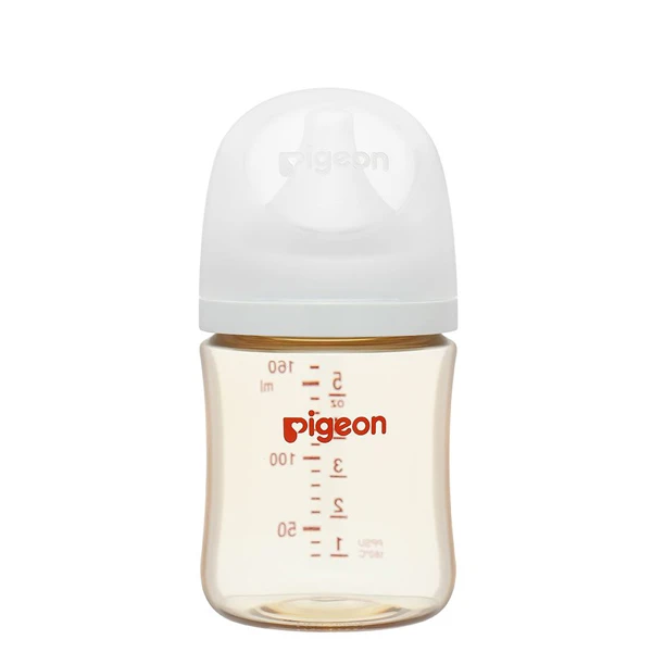 Bình sữa cổ rộng Pigeon Softouch Baby-Friendly World