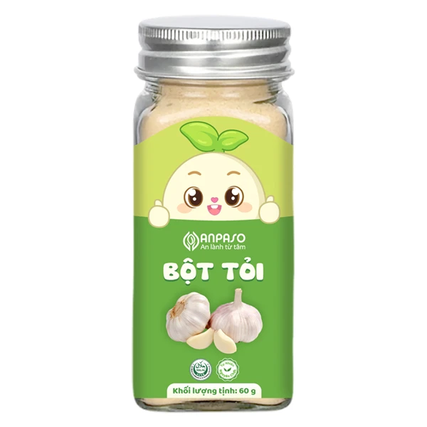 Bột tỏi Anpaso hũ 60g - Giao bao bì ngẫu nhiên