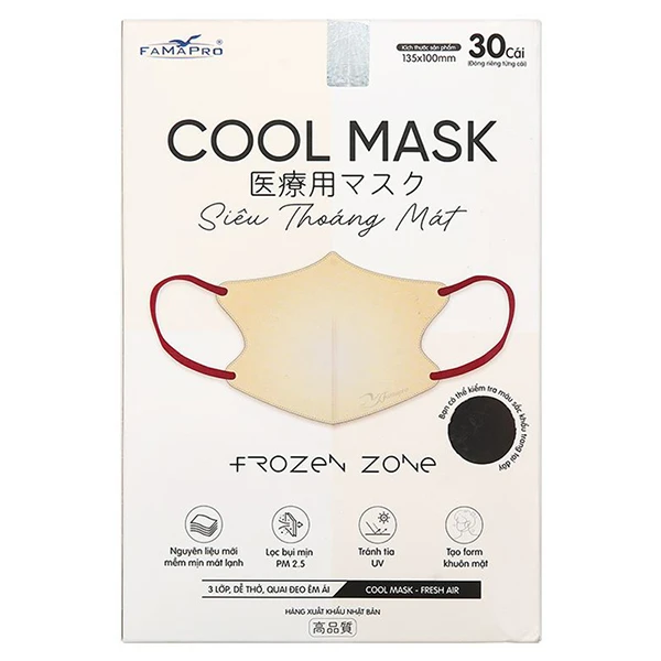 Khẩu trang y tế FAMAPRO CoolMask