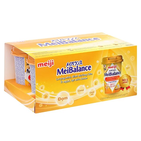 Lốc 6 hộp thực phẩm bổ sung Meiji MeiBalance - Giao bao bì ngẫu nhiên