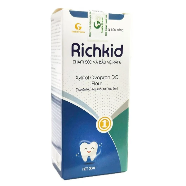Richkid chống sâu răng