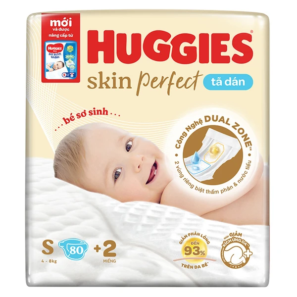 Tã dán Huggies Skin Perfect size S