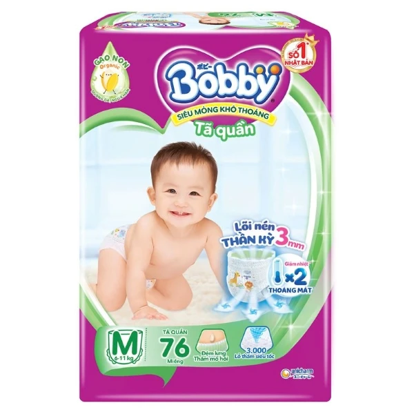 Tã quần Bobby size M