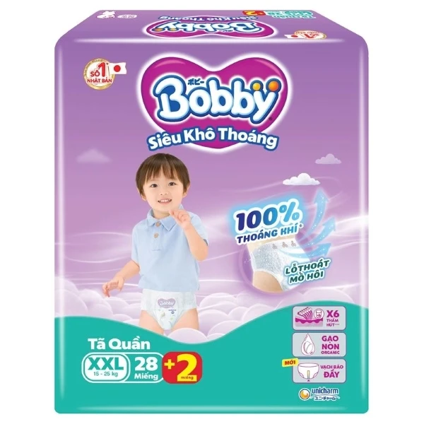 Tã quần Bobby size XXL
