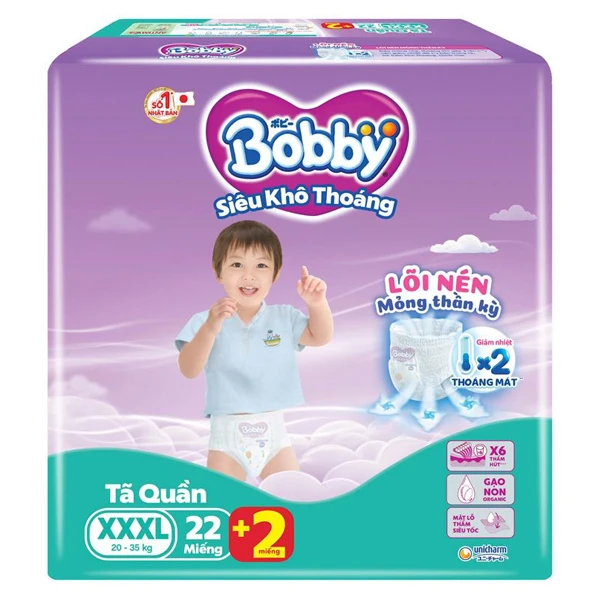 Tã quần Bobby size XXXL