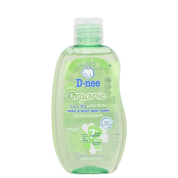 Dầu tắm & gội 2in1 cho bé D-nee Organic