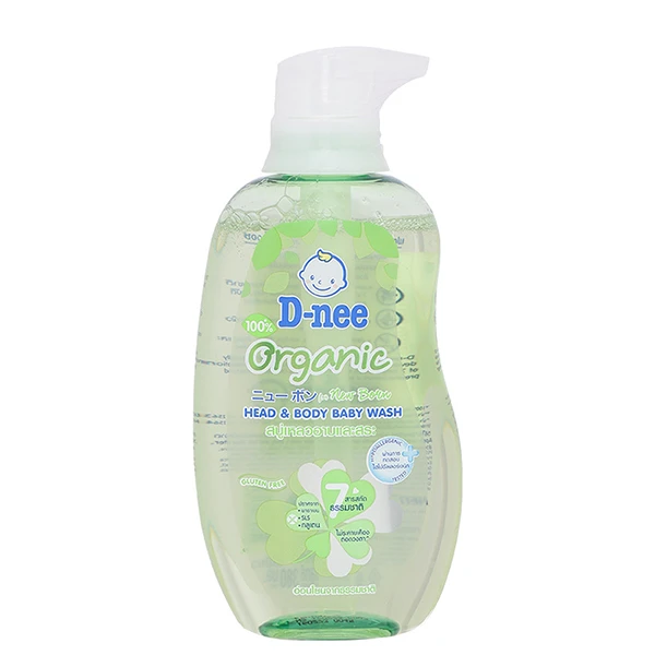 Dầu tắm & gội 2in1 cho bé D-nee Organic