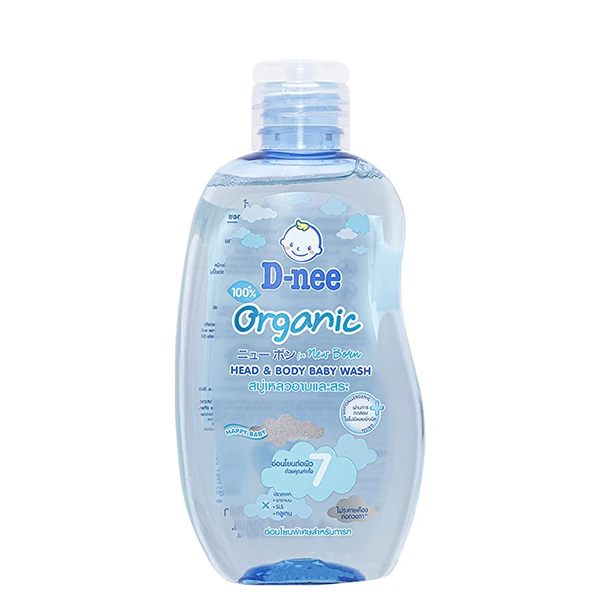 Dầu tắm & gội 2in1 cho bé D-nee Organic