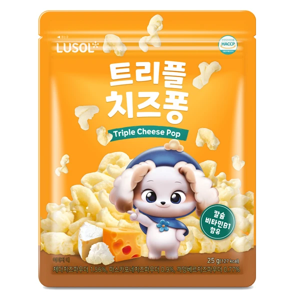 Bánh ăn dặm Lusol vị phô mai