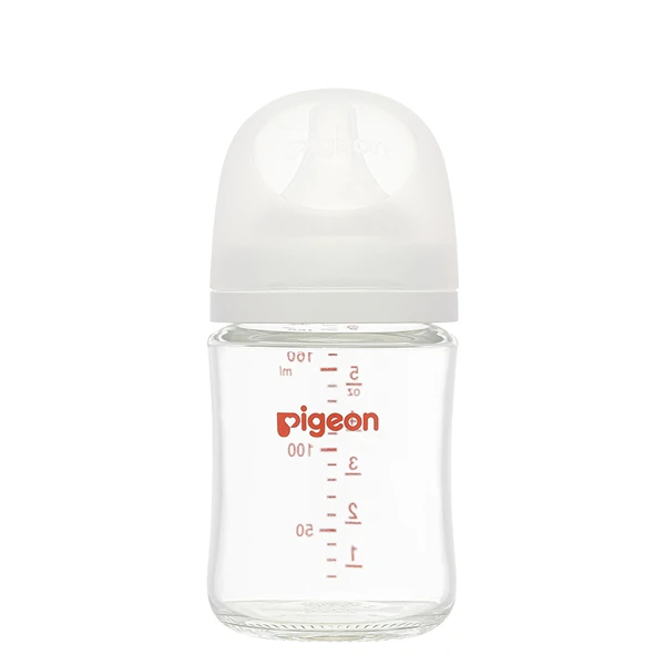 Bình sữa cổ rộng Pigeon Softouch Baby-Friendly World