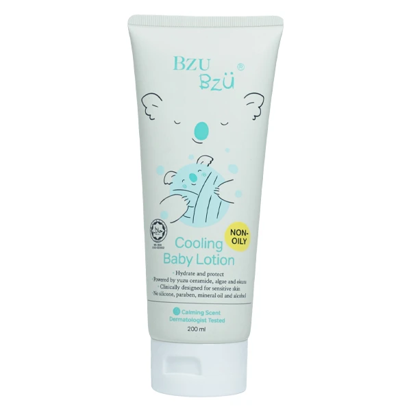 Sữa dưỡng thể làm mát da cho bé BZU BZU
