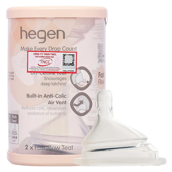 Bộ 2 núm ti Hegen size L