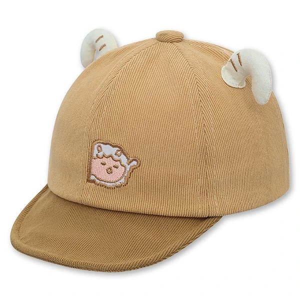 Nón kết cho bé TOP KIDS thêu cừu màu nâu