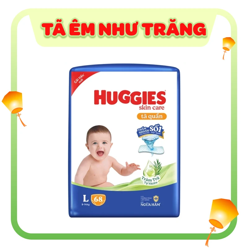 Tã quần Huggies Skincare size L