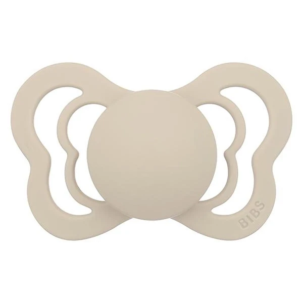 Ti ngậm BIBS Pacifier Couture (từ 6 tháng) - Màu xám