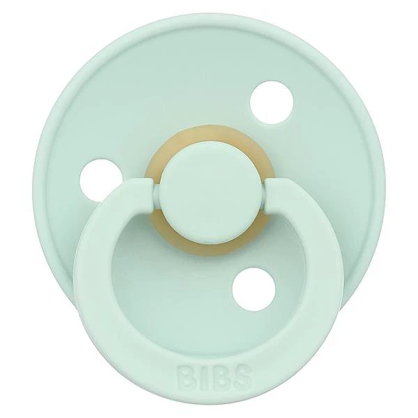 Ti ngậm BIBS Pacifier Colour Latex (0 - 6 tháng) - Màu xanh mint