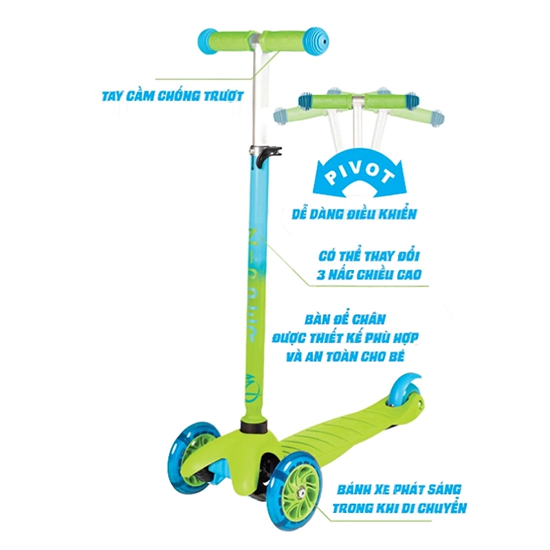 Xe scooter Zipper Zycom 212-358 (2 - 5 tuổi) 4