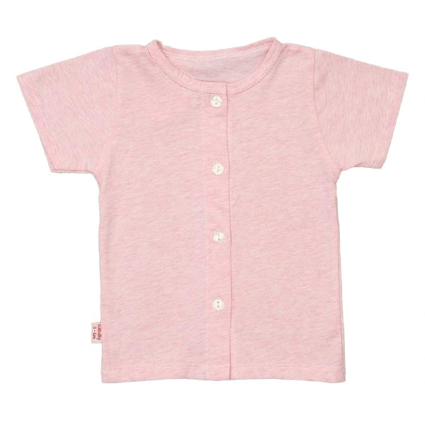 Áo tay ngắn IQ Baby màu hồng 1