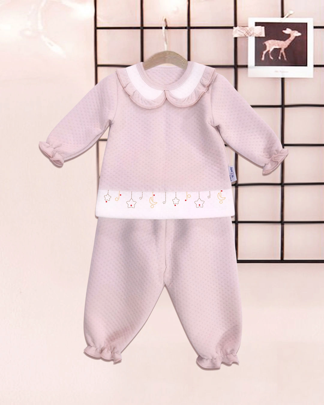 Bộ tay dài bé gái BabyMommy VDB - Màu ngẫu nhiên 2