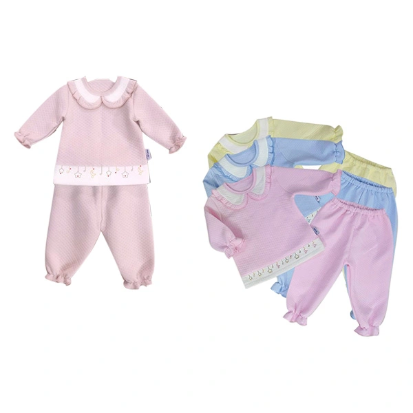 Bộ tay dài bé gái BabyMommy VDB - Màu ngẫu nhiên 1