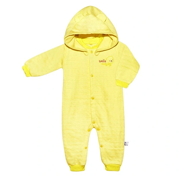 Bộ tay dài liền thân có nón BabyMommy VDB - Màu ngẫu nhiên 1