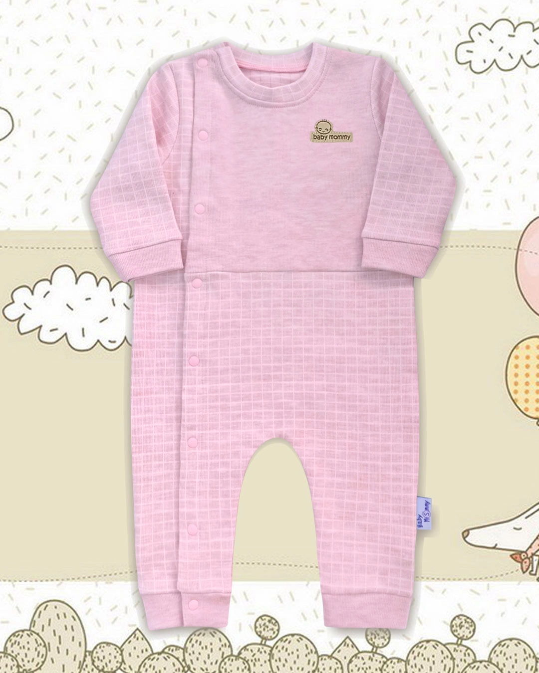 Bộ tay dài liền thân BabyMommy - Màu ngẫu nhiên 3