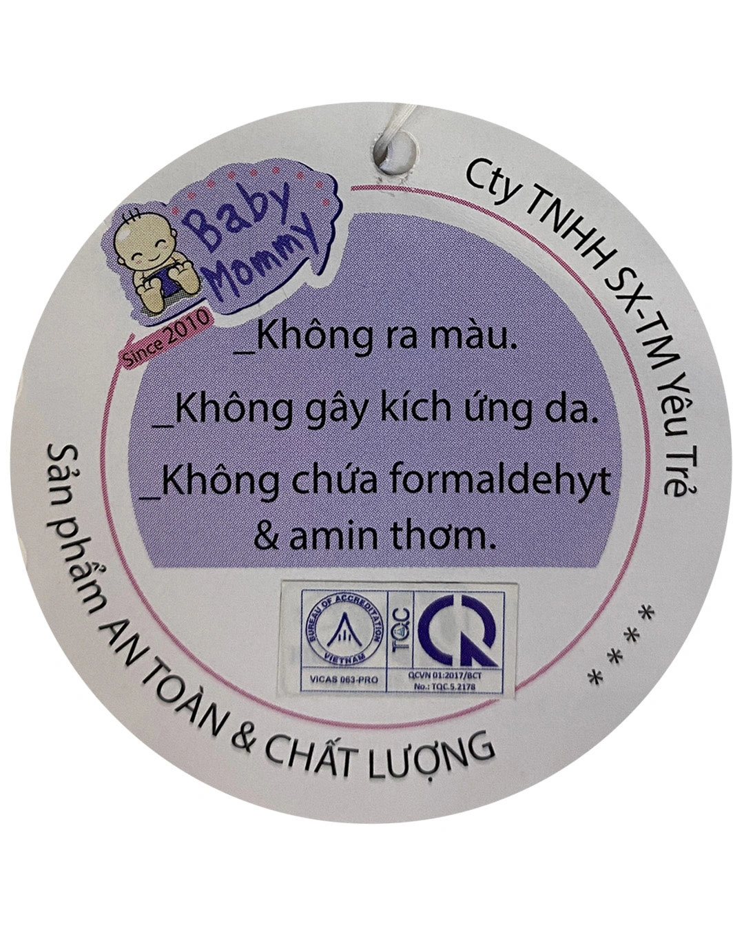 Bộ tay ngắn nút vai BabyMommy CM - Màu ngẫu nhiên 8