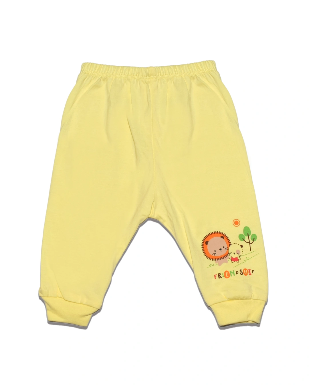 Quần dài màu in bo BabyMommy CM - Màu ngẫu nhiên 5