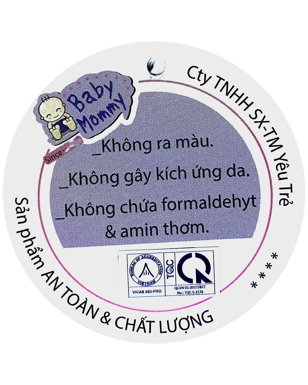 Quần dài đáy nem màu trắng bo BabyMommy - Màu ngẫu nhiên 8