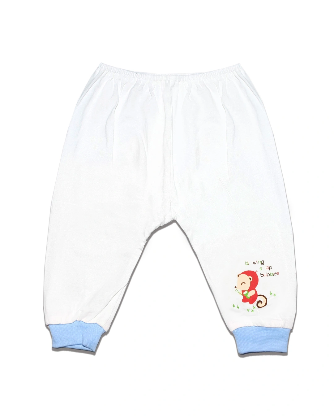 Quần dài đáy nem màu trắng bo BabyMommy - Màu ngẫu nhiên 3
