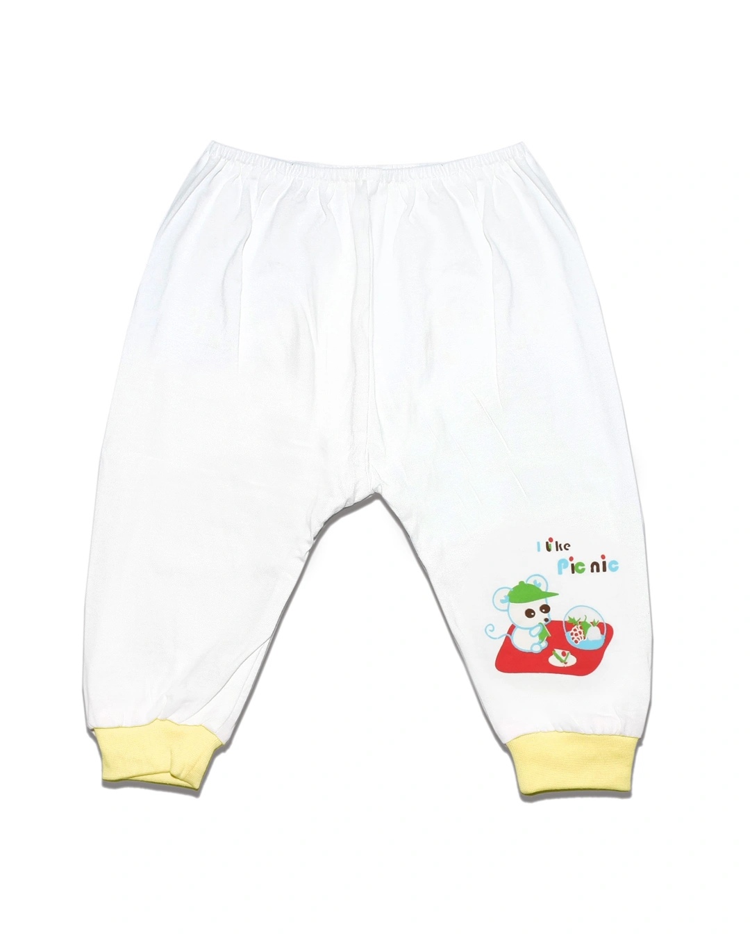 Quần dài đáy nem màu trắng bo BabyMommy - Màu ngẫu nhiên 5
