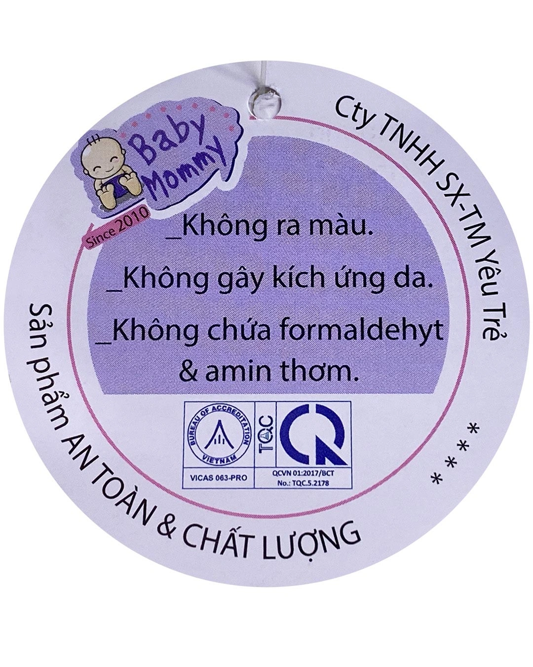 Quần ngắn đáy ngang in họa tiết BabyMommy - Màu ngẫu nhiên 8