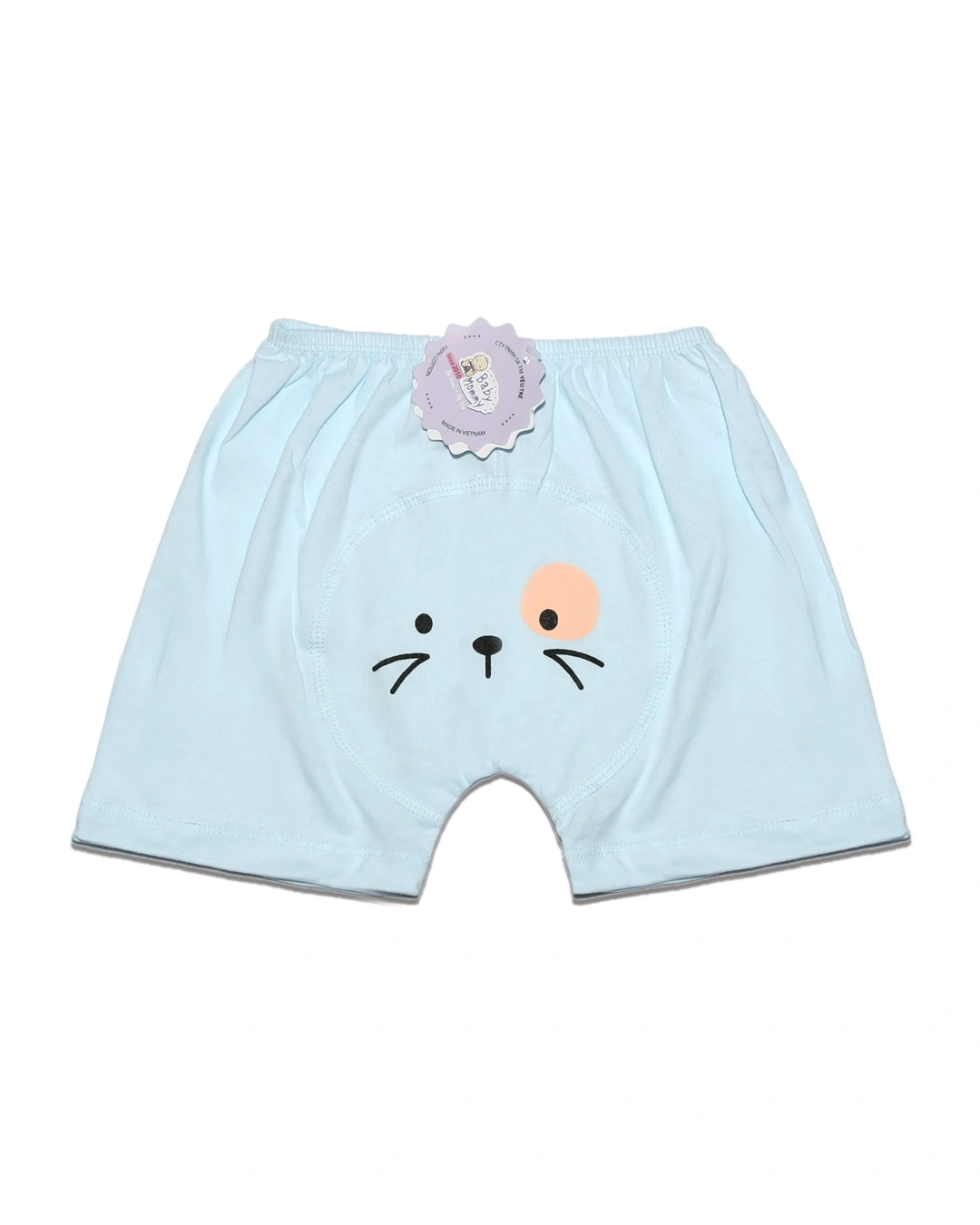 Quần ngắn màu in thú BabyMommy - Màu ngẫu nhiên 4