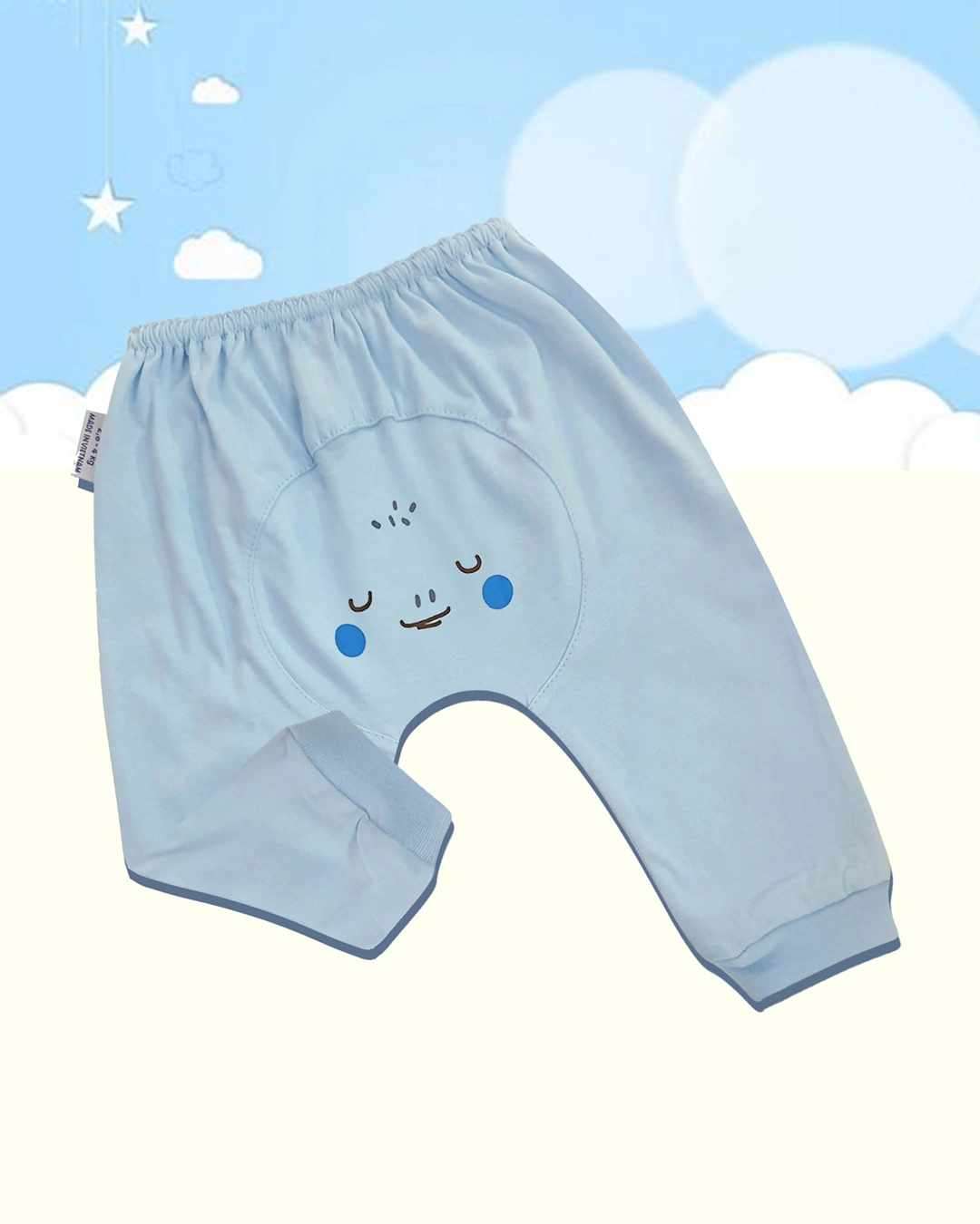 Quần dài màu in thú bo thun BabyMommy - Màu ngẫu nhiên 6