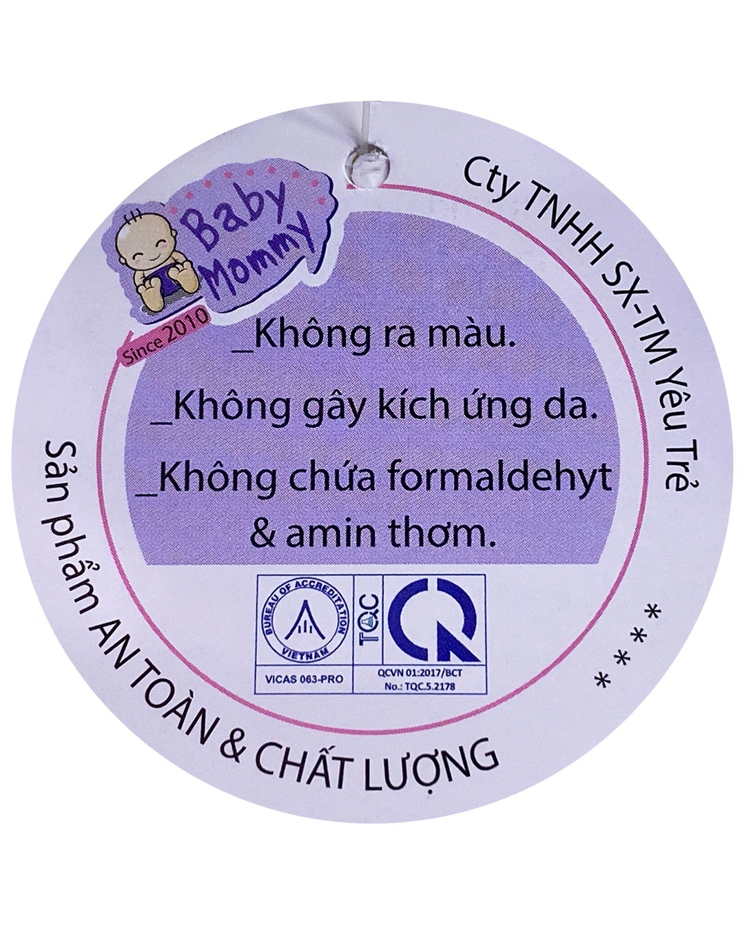 Quần dài màu in thú bo thun BabyMommy - Màu ngẫu nhiên 8