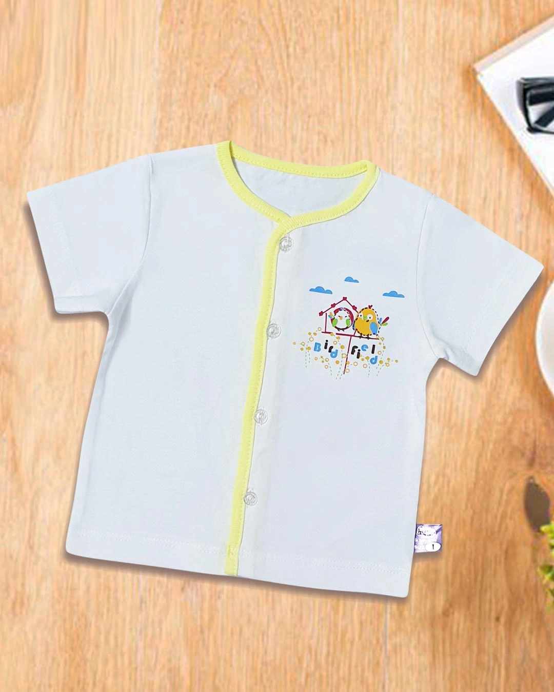 Áo tay ngắn cổ tim BabyMommy TN - Màu ngẫu nhiên 6