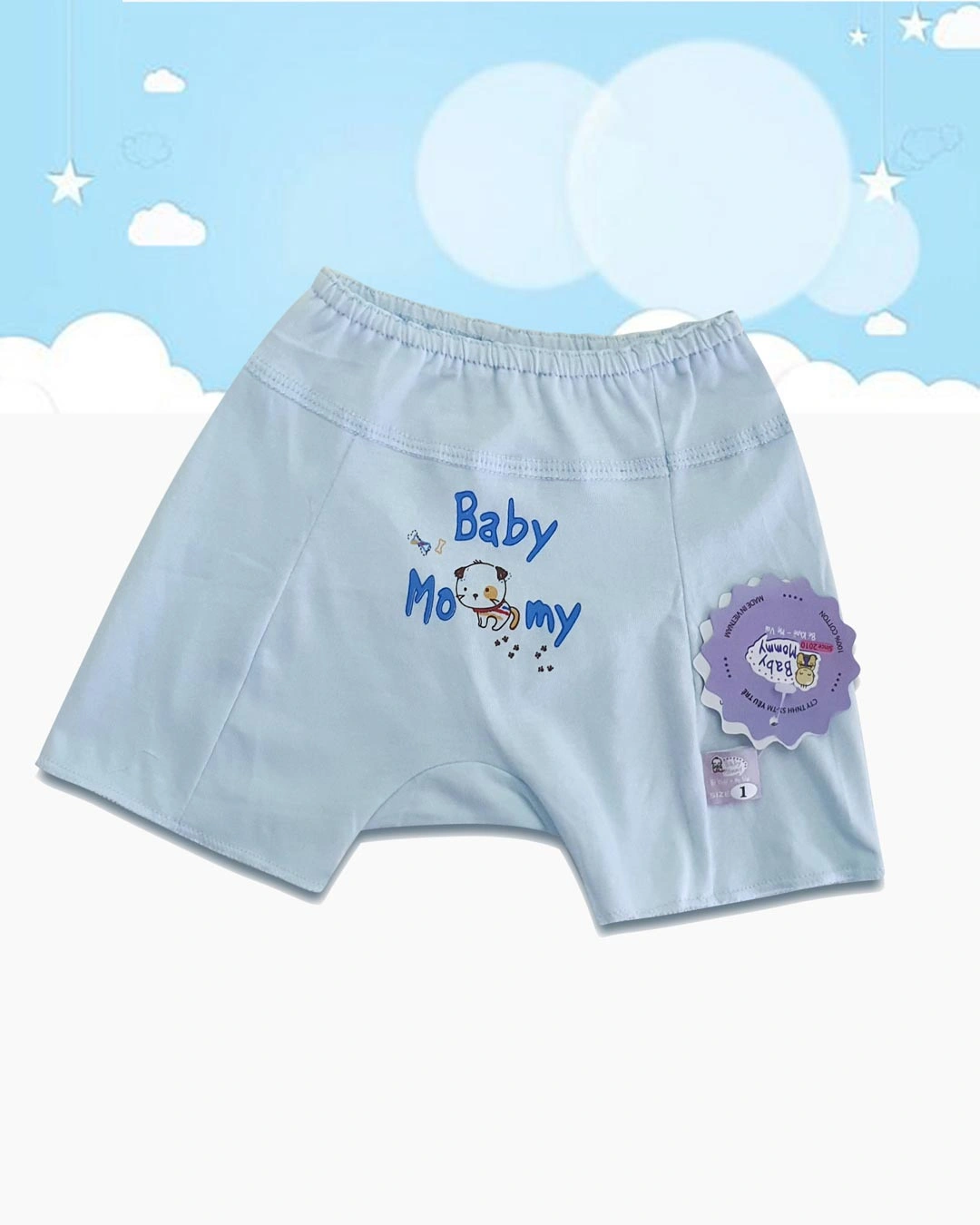 Quần ngắn màu in họa tiết BabyMommy - Màu ngẫu nhiên 2