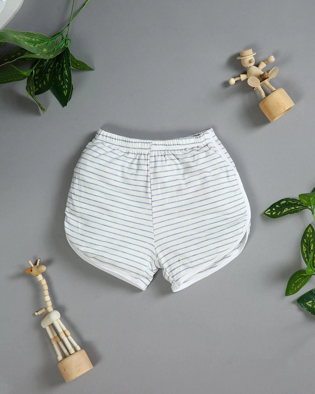 Bộ sát nách kẻ dày Haki màu xanh 7