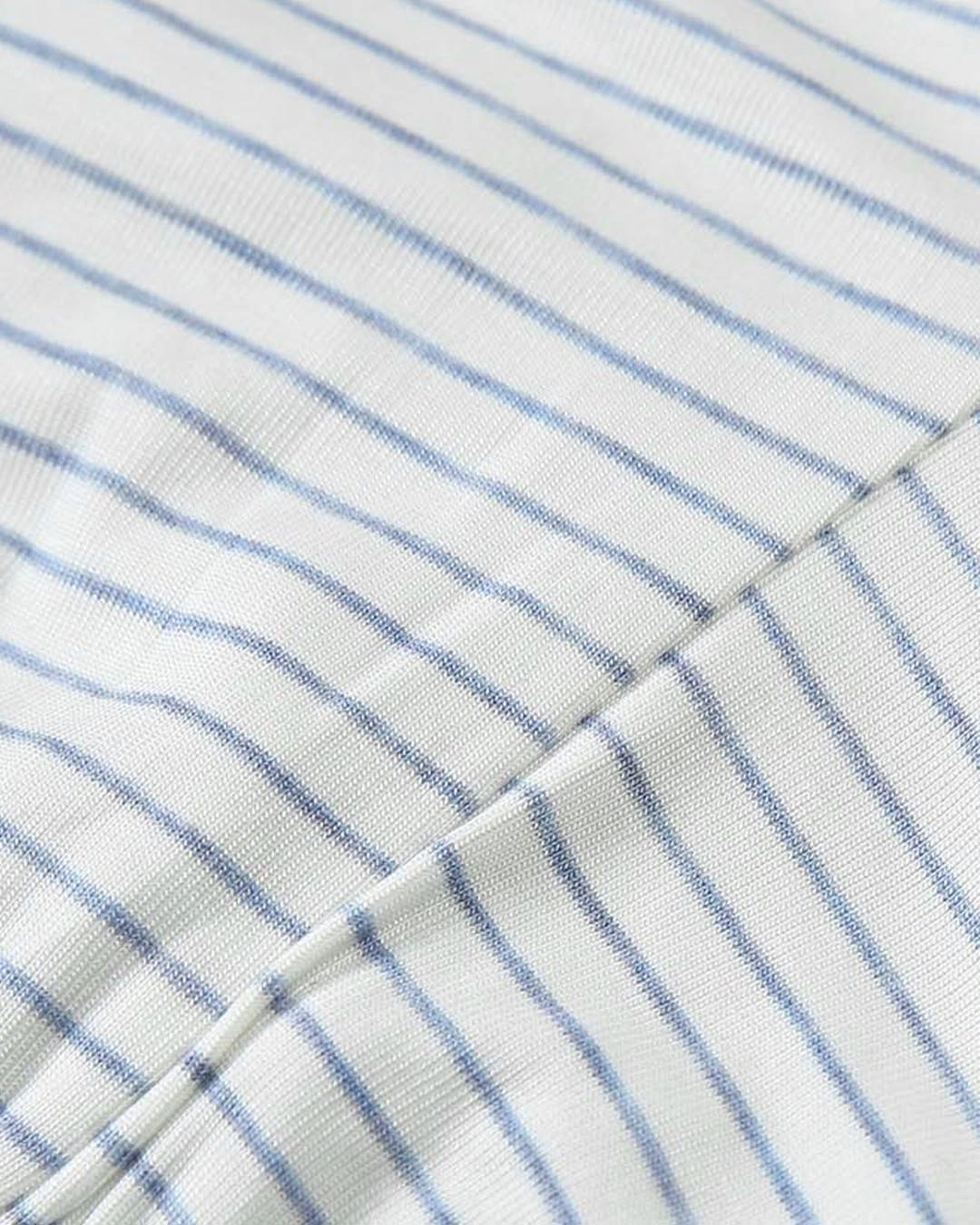 Bộ sát nách kẻ dày Haki màu xanh 9