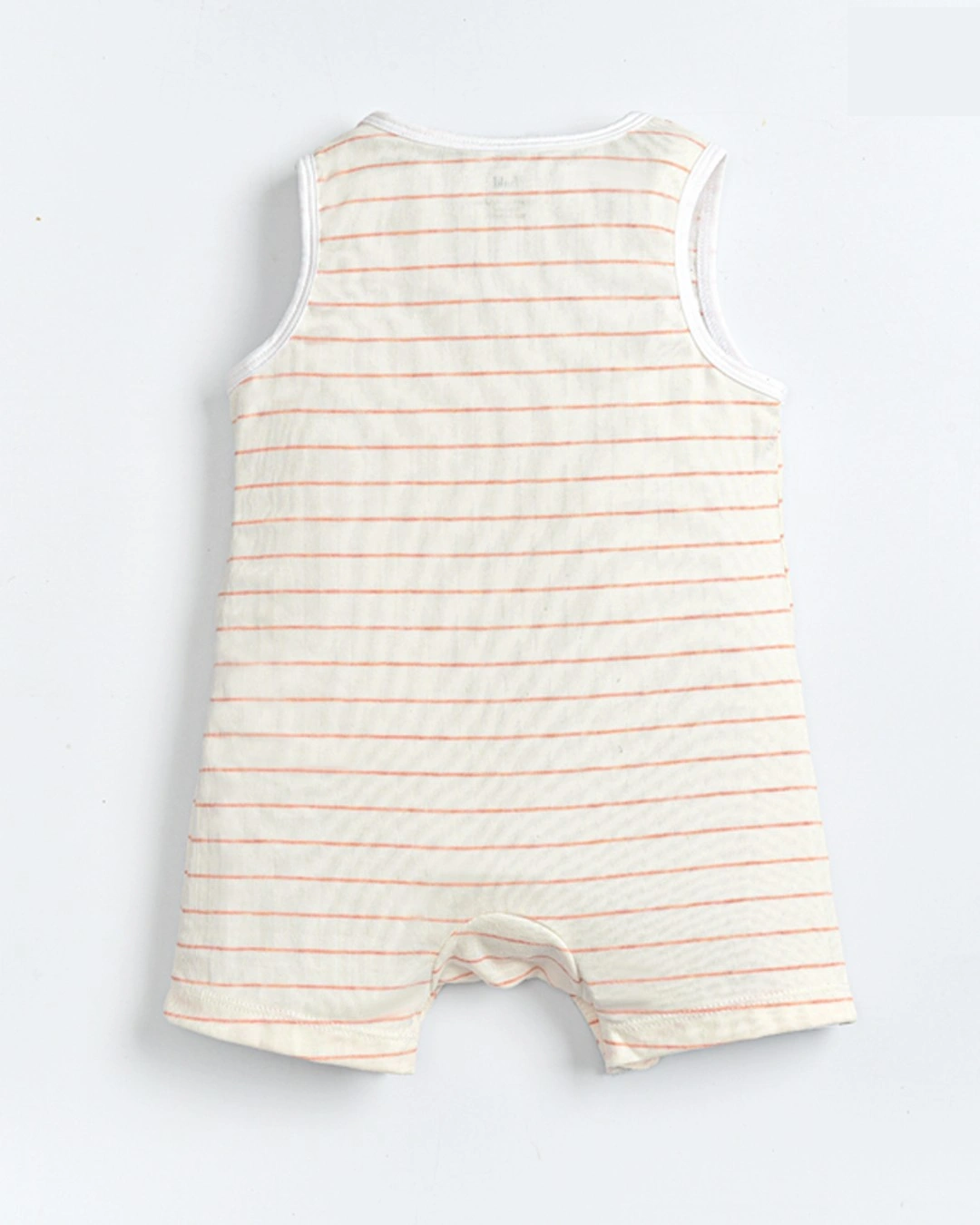 Bodysuit Haki màu cam kẻ thưa 2