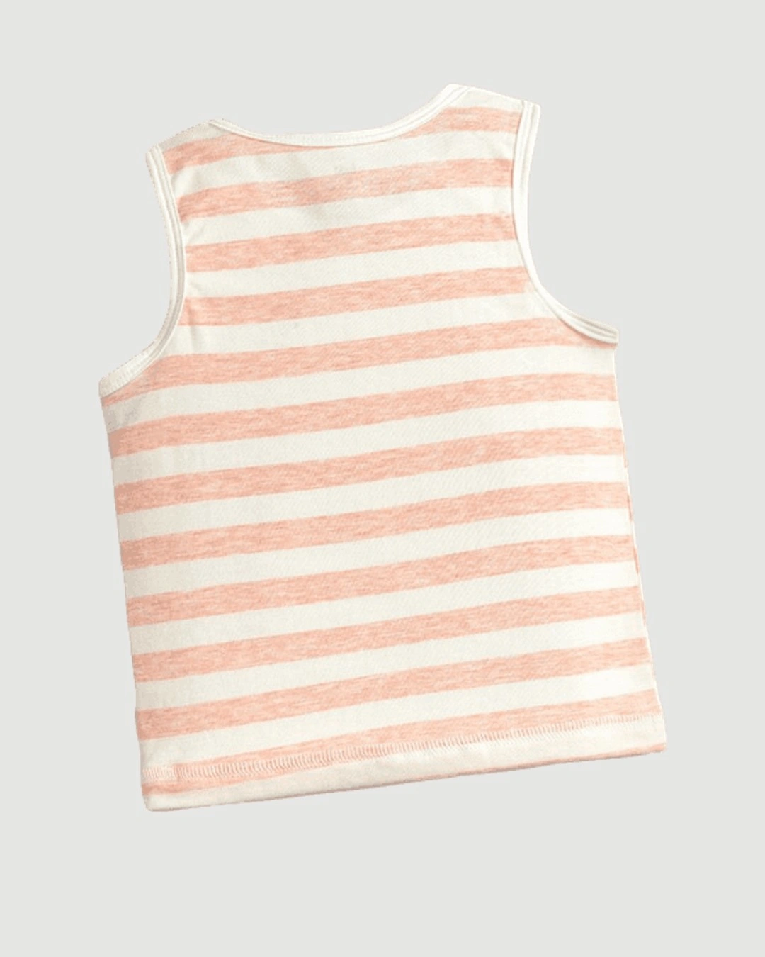 Bộ sát nách kẻ to Haki BB045 màu cam 2